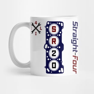 SR20 Straight Four Engine Mug